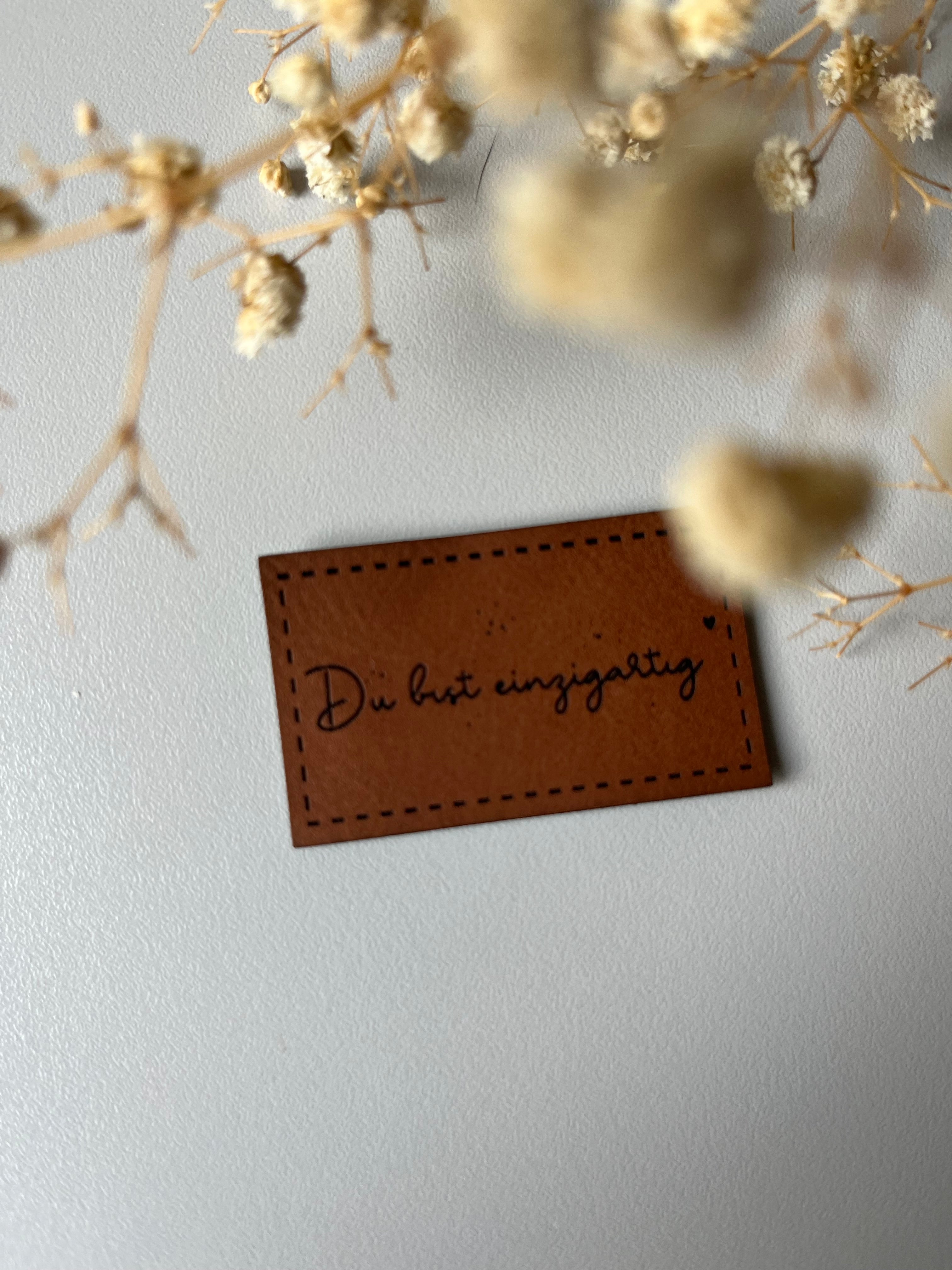 Du bist einzigartig Label